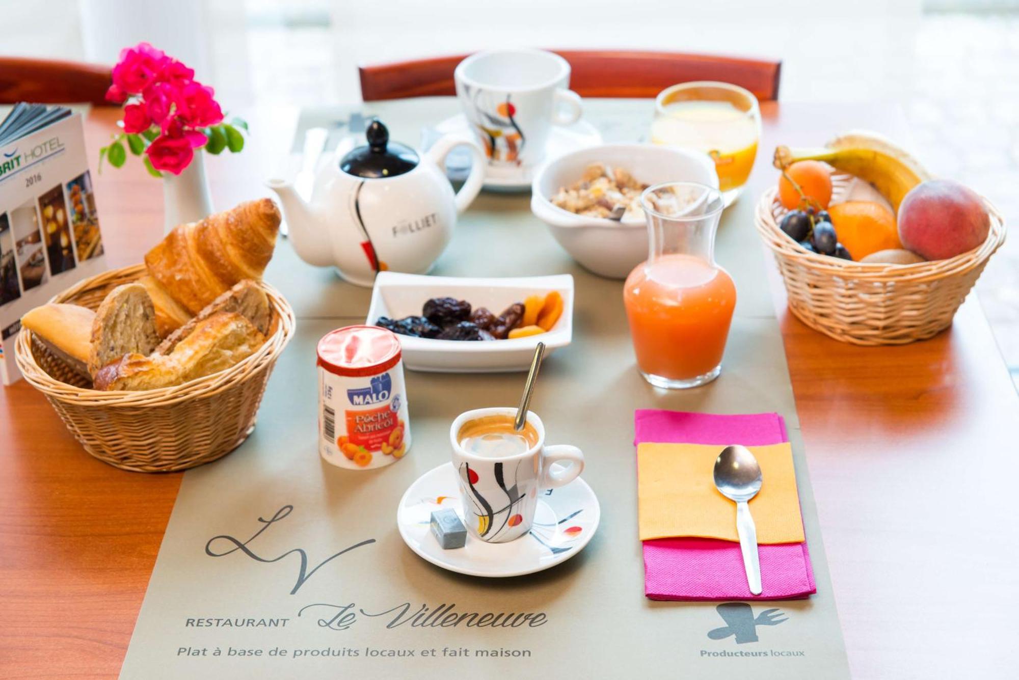 Brit Hotel Rennes St Gregoire - Le Villeneuve Saint-Grégoire Eksteriør billede