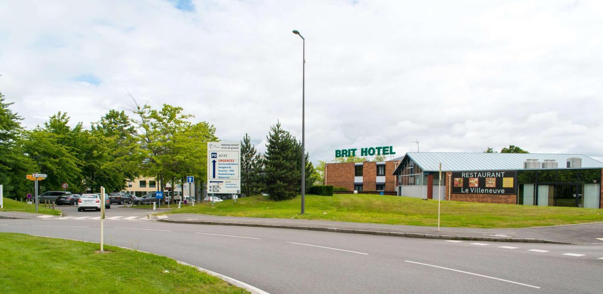 Brit Hotel Rennes St Gregoire - Le Villeneuve Saint-Grégoire Eksteriør billede